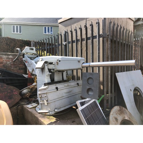 334 - Ships gun deactivated with fake barrel including magazine