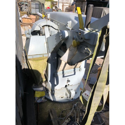 334 - Ships gun deactivated with fake barrel including magazine