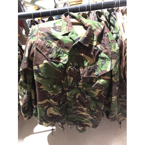 338 - MOD camouflage combat jacket.  170/104
