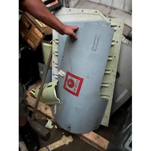 357 - MOD - fuselage cover for Tornado GR.4 fighter in serviceable condition