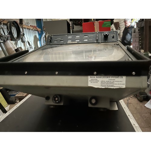 360 - MOD - Sea King Helicopter plan position indicator Radar screen in serviceable condition