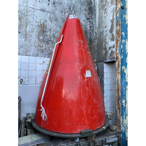 362 - MOD - Protective hose cone for Tornado GR.4 fighter in serviceable condition