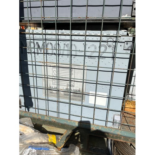 363 - MOD - Ammunition box for Tornado GR.4 fighter in serviceable condition Left gun