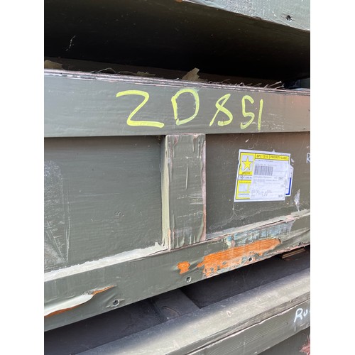 365 - MOD - Tail rudder panel for ZD 851 Tornado GR.4 fighter in serviceable condition