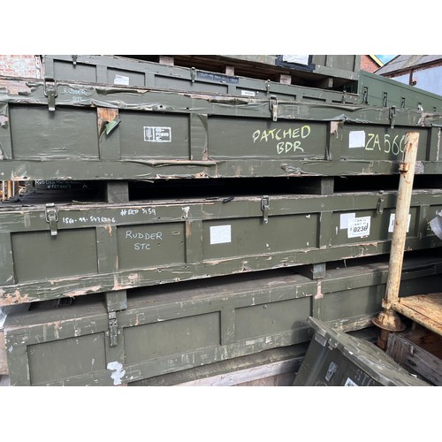 365 - MOD - Tail rudder panel for ZD 851 Tornado GR.4 fighter in serviceable condition