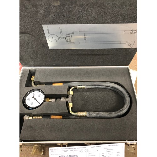 402 - MOD - 400 bar Hydraulic Testing kit. Hoses expired. Unused.