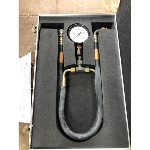 402 - MOD - 400 bar Hydraulic Testing kit. Hoses expired. Unused.