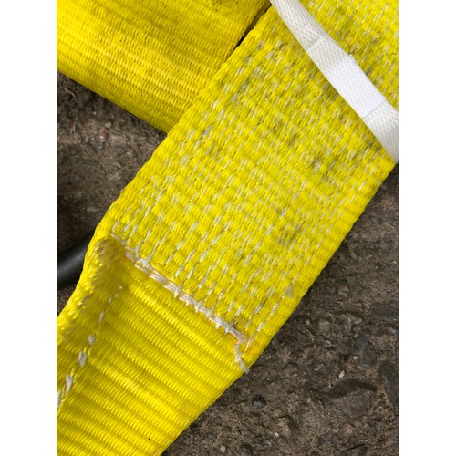 425 - MOD - Heavy duty 10 tonne lorry cargo ratchet strap.