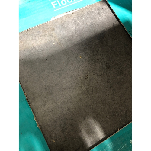 442 - 3 packs of 9 square Wickes floor tiles. Each 30 cm x 30 cm x 7.8 mm. Anthracite in colour