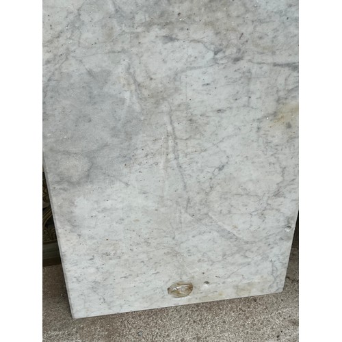 499 - Marble wash stand top