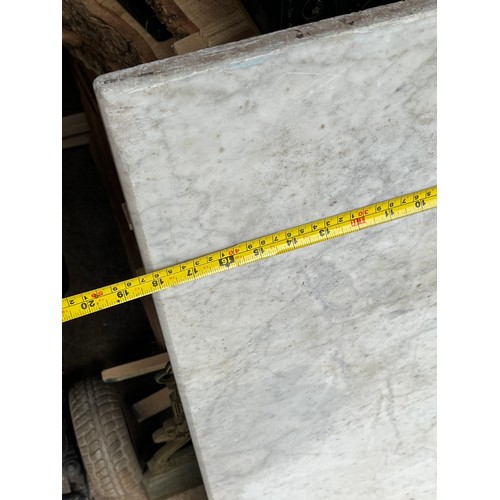 499 - Marble wash stand top