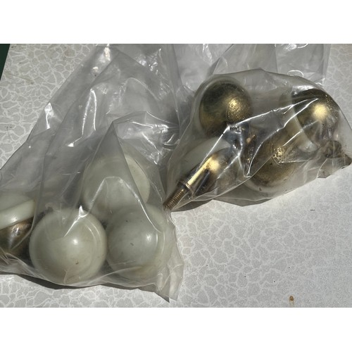 512 - 8 Large caster wheels by Archibald Kenrick & Sons