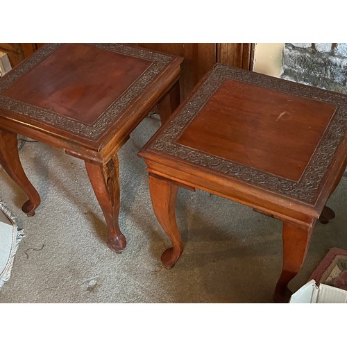 513 - Pair of Wooden coffee tables