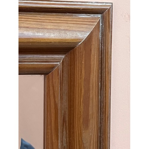 521 - Rectangular bevel edge mirror