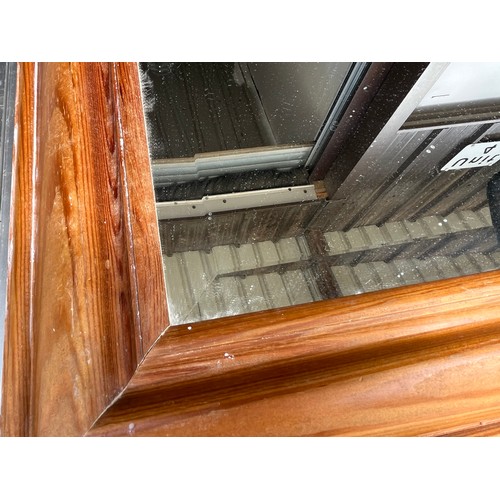 521 - Rectangular bevel edge mirror