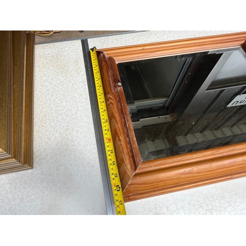 521 - Rectangular bevel edge mirror