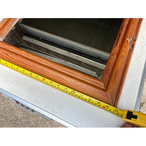 521 - Rectangular bevel edge mirror