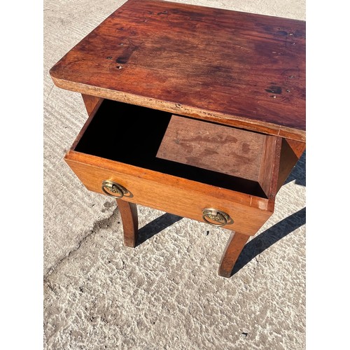 543 - Hall table probably used for a sewing machine hence the holes in the surface