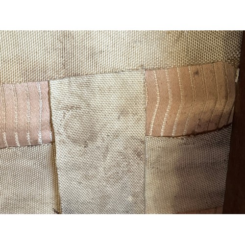 551 - Victorian walnut foot stall with claw feet