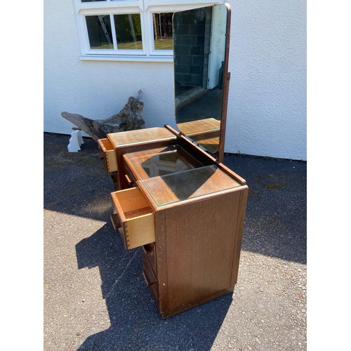 583 - dessing tale with 6 drawers and mirror