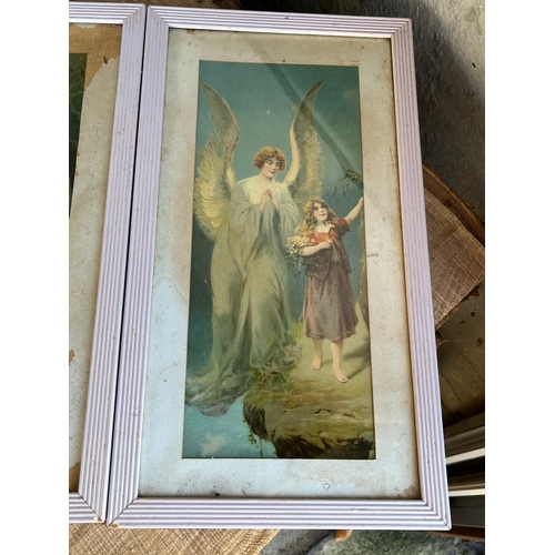 596 - Pair of religious prints