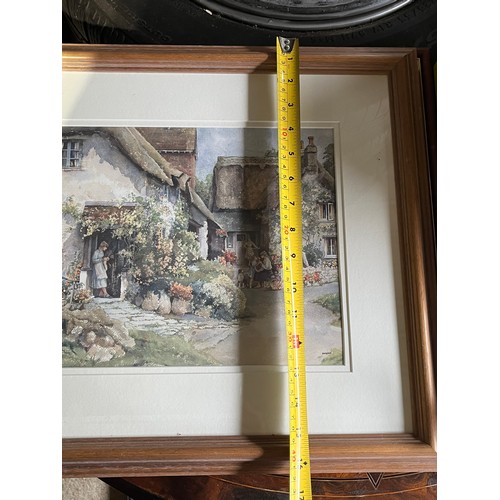 602 - Cottage print signed Sturgeon