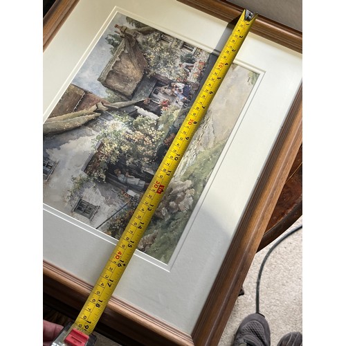 602 - Cottage print signed Sturgeon