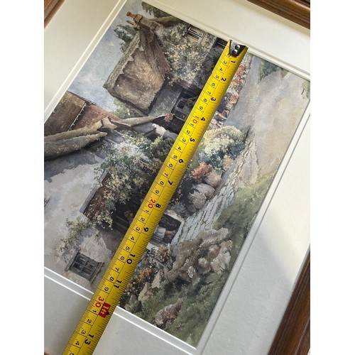 602 - Cottage print signed Sturgeon