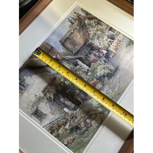 602 - Cottage print signed Sturgeon