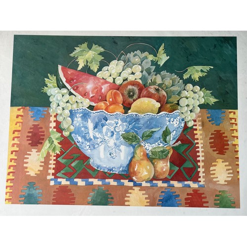 624 - Framed & glazed print by Jennifer Abbott.