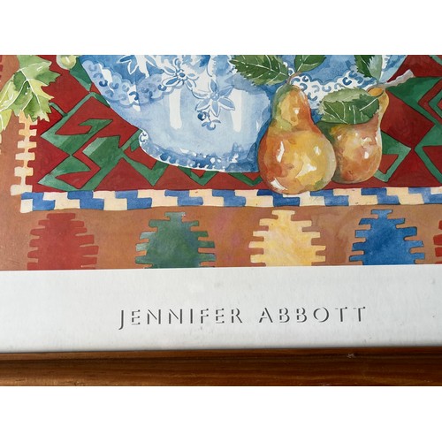 624 - Framed & glazed print by Jennifer Abbott.