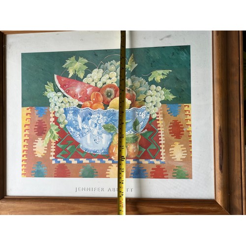 624 - Framed & glazed print by Jennifer Abbott.