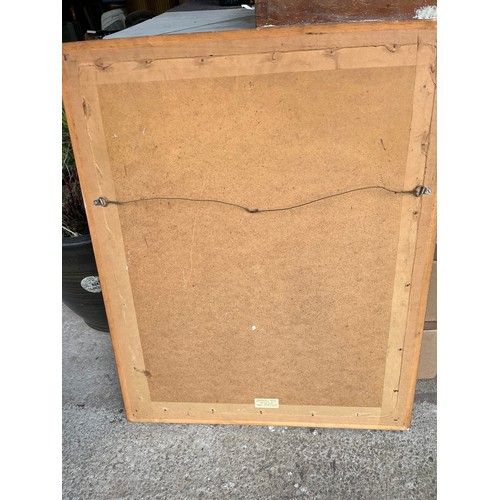 648 - Old 'Pus in boots' framed print