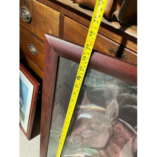 652 - F&G print. Mare and foal by Ruane Manning