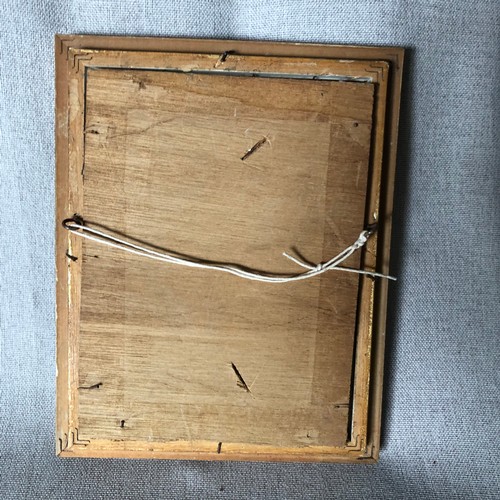 674 - Oil painting on board of a Mosque by P P Paterson. Signed