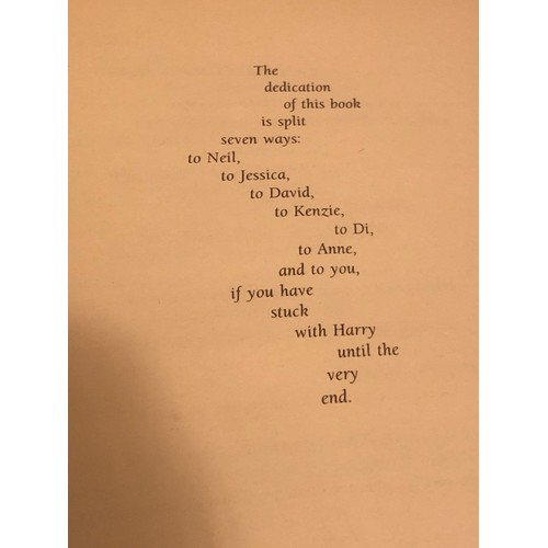 711 - First Adult edition Harry Potter hardback book. Harry Potter and the Deathly Hallows.