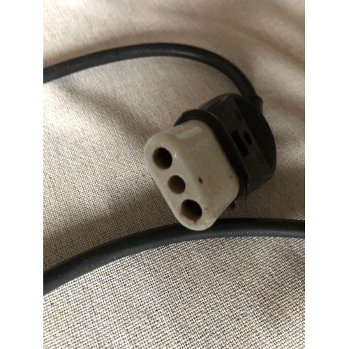 765 - Silver plated electric hot plate with aluminium surface and bakelite handles and feet