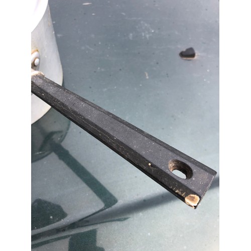 769 - Crown Merton. Large Aluminium and Bakelite handled saucepan with lid.