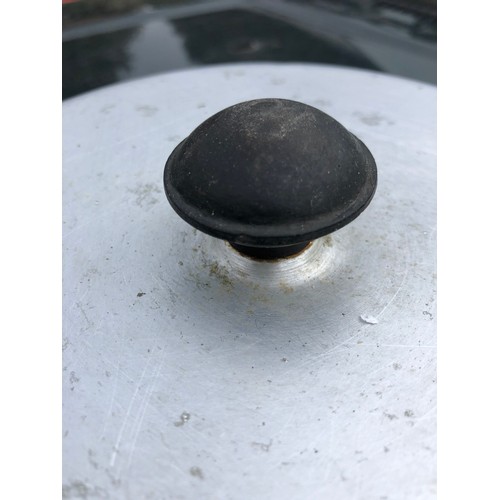 769 - Crown Merton. Large Aluminium and Bakelite handled saucepan with lid.