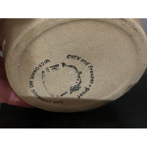 797 - A pair of Moira Coleman’s mustard pots