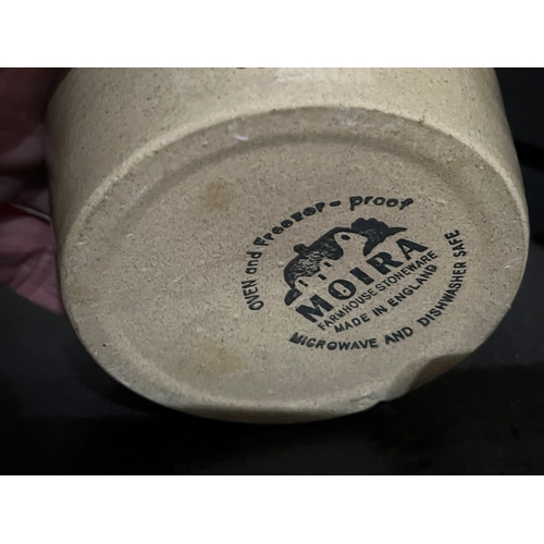 797 - A pair of Moira Coleman’s mustard pots