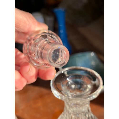 851 - Webb Corbett 69 crystal glass decanter