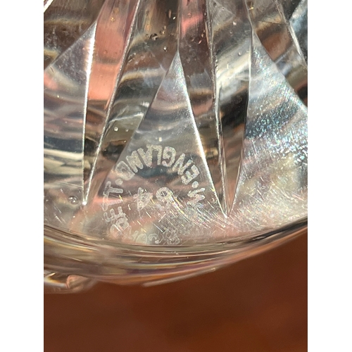 851 - Webb Corbett 69 crystal glass decanter