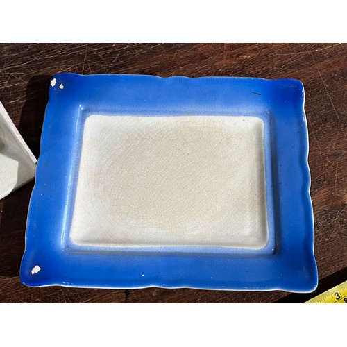 858 - Cheese / Butter dish as pictured