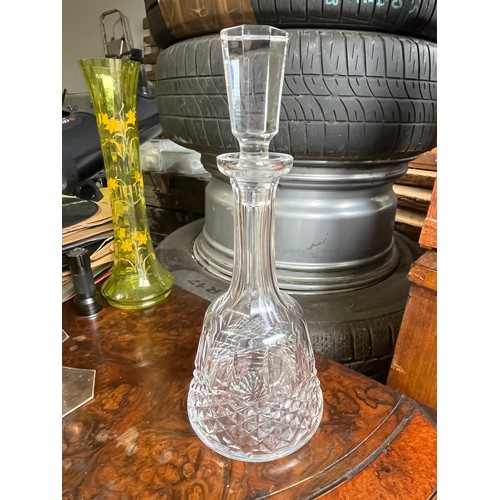 883 - Waterford cut crystal glass decanter