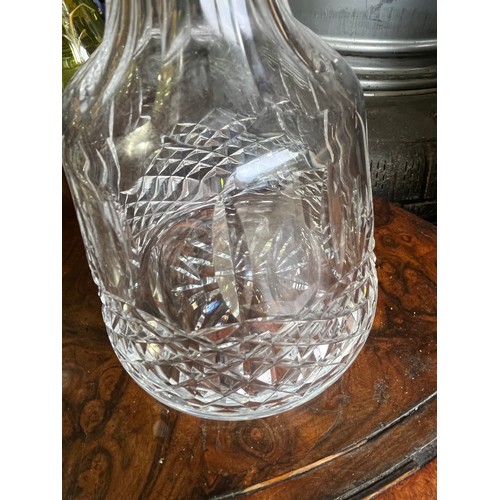 883 - Waterford cut crystal glass decanter