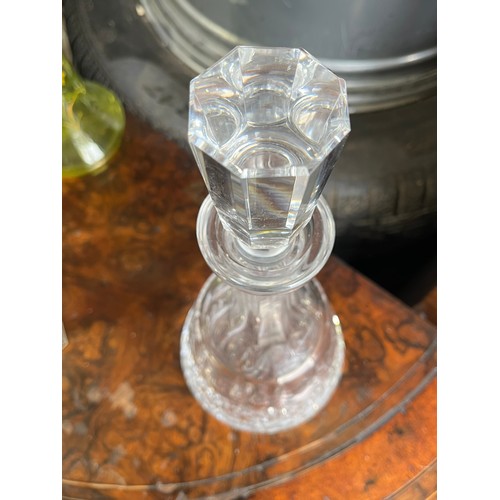 883 - Waterford cut crystal glass decanter