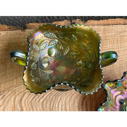 970 - 2 Carnival glass bowls