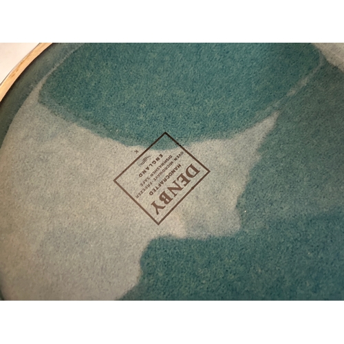 974 - Large green Denby vegetable tureen.