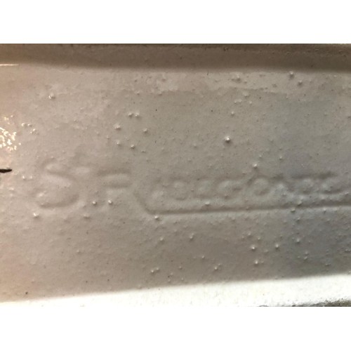 992 - Art deco ceramic pheasant by Sainte Radegonde. 41cm x 29cm. Signed